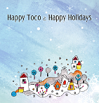 Happy Toco と Happy Holidays@アラヤイチノ